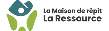 Logo maison de repit la ressource
